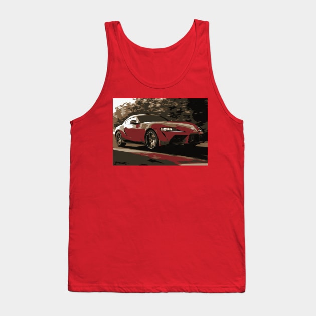 2020 Supra Exterior Tank Top by 5thmonkey